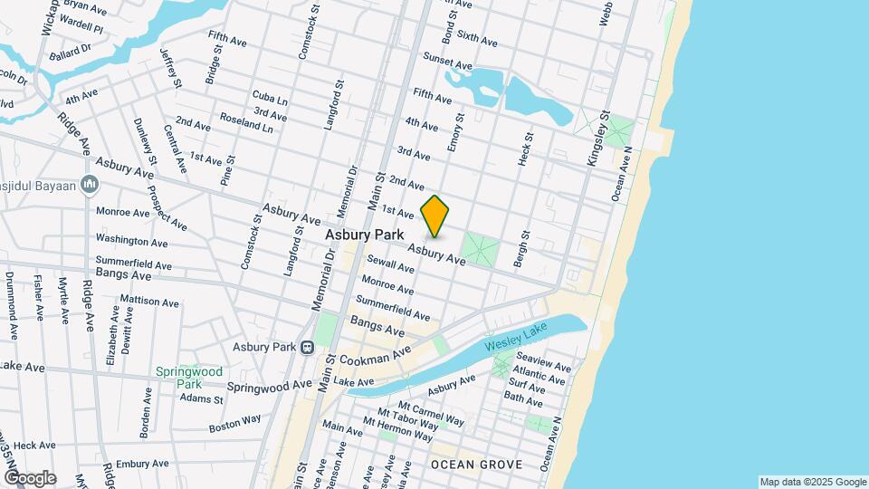 517 Asbury Ave Map and Location Details
