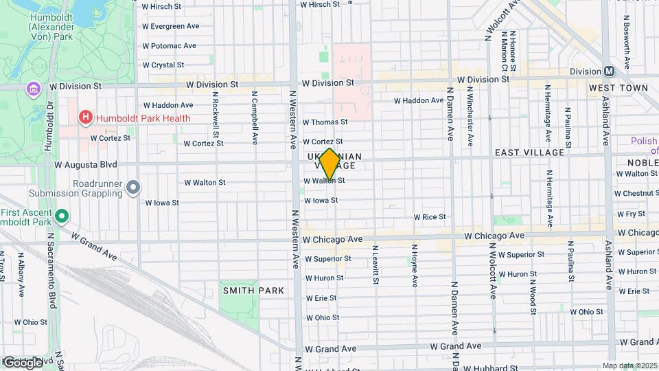 922 N Oakley Blvd, Unit 3S Map and Location Details