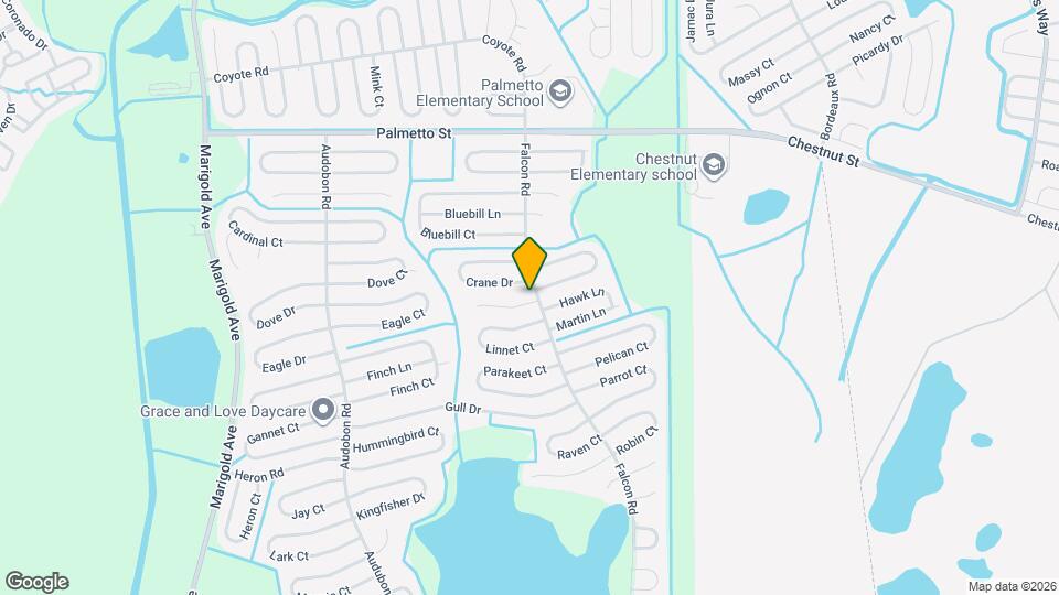 601 Dunlin Ln Map and Location Details