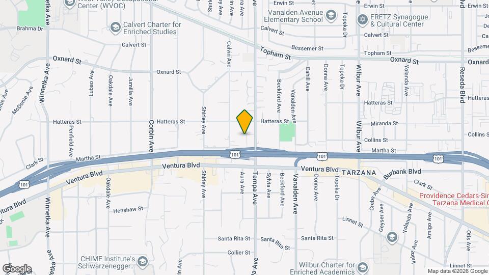 5711 Aura Ave Map and Location Details