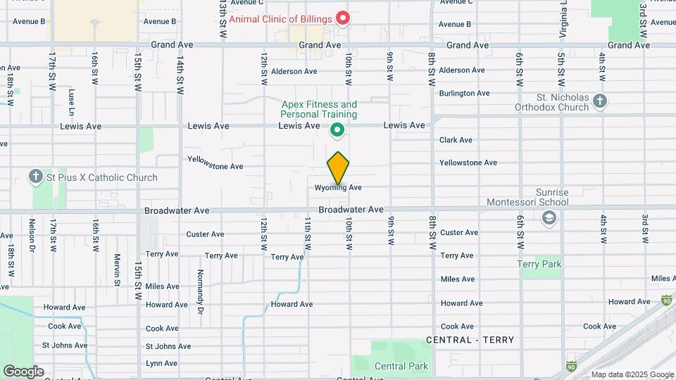 1010 Wyoming Ave Map and Location Details