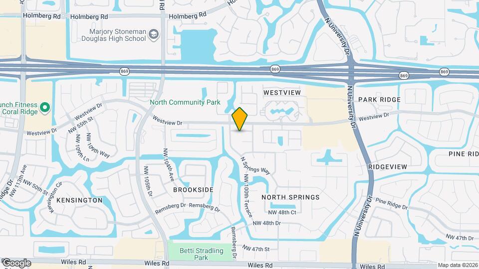 10044 NW 54th Pl Map and Location Details