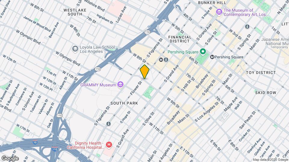 600 W 9th St Map and Location Details