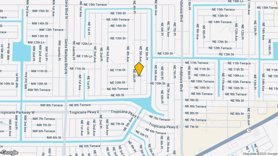 1010 NE 5th Ave Map and Location Details