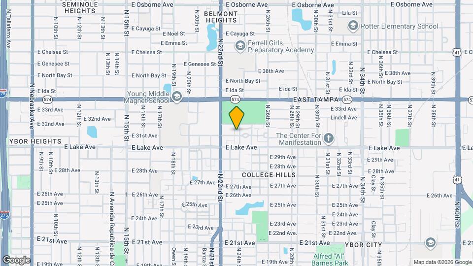 3804 N 24th St Map and Location Details