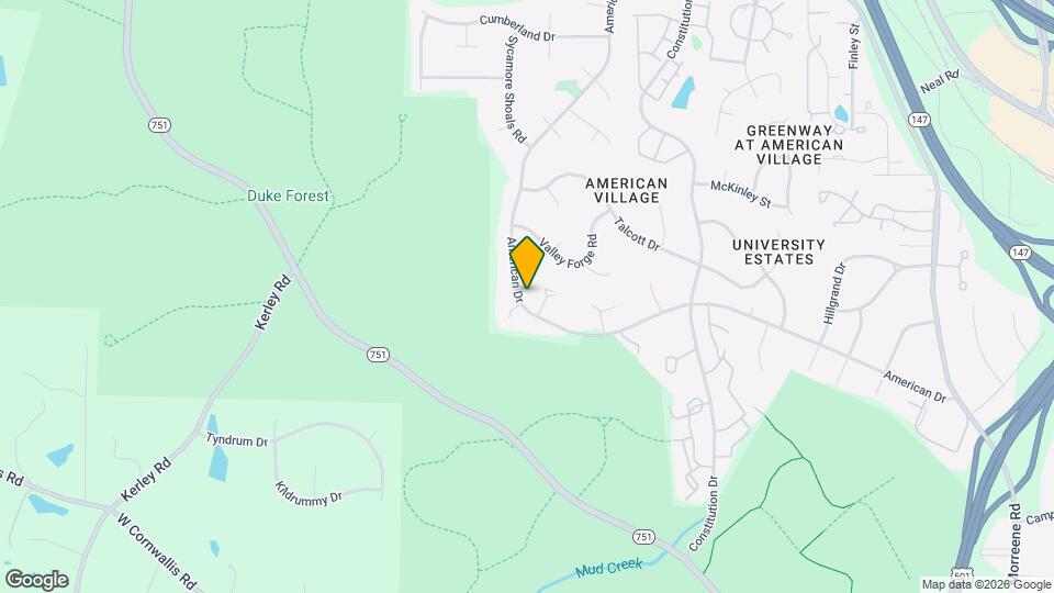 4408 American Dr Map and Location Details