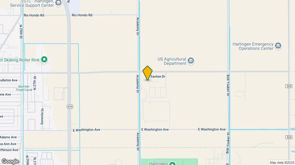 1117 W Escondido Ln Map and Location Details