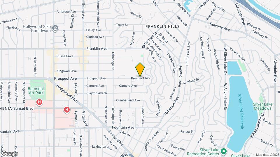 4014 Prospect Ave Map and Location Details