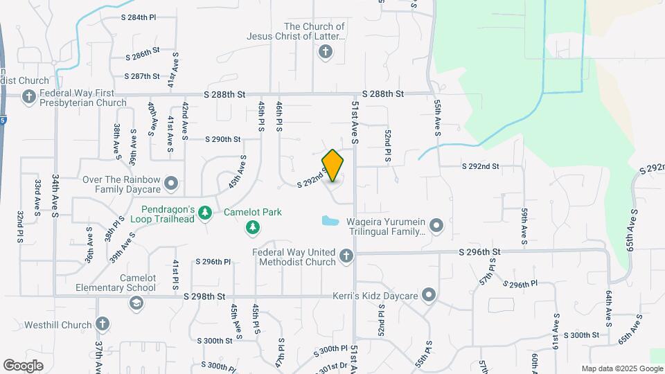 4904 S 293rd St Map and Location Details