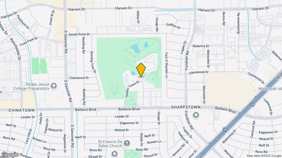 6602 Harbor Town Dr Map and Location Details