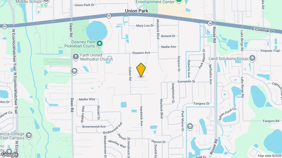 10441 Coconut Grove Ln Map and Location Details