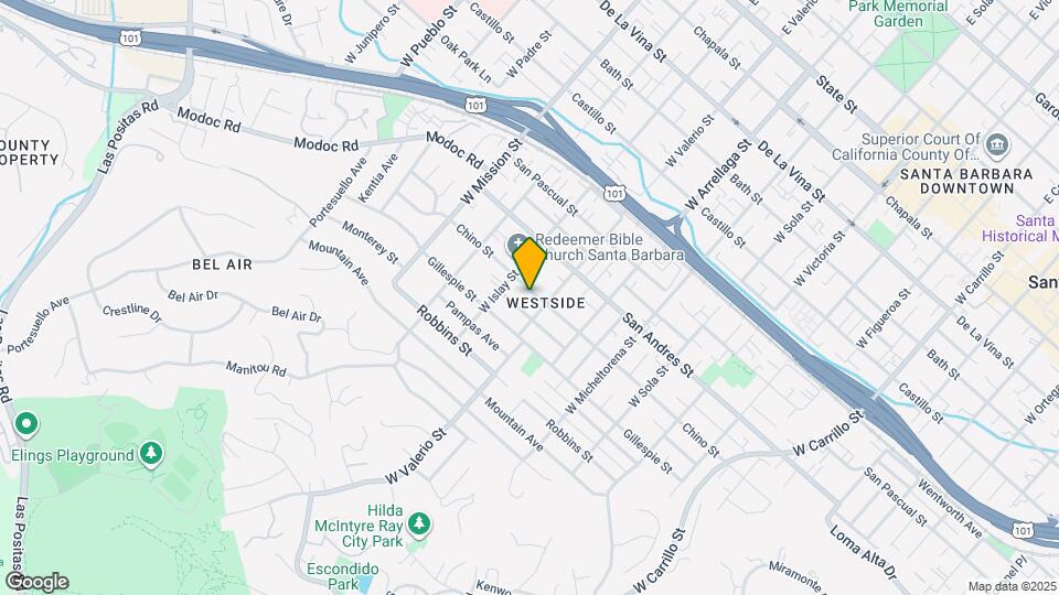 1715 Chino St Map and Location Details