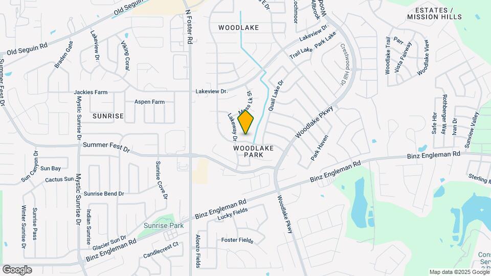 4410 Lakebend W Dr Map and Location Details