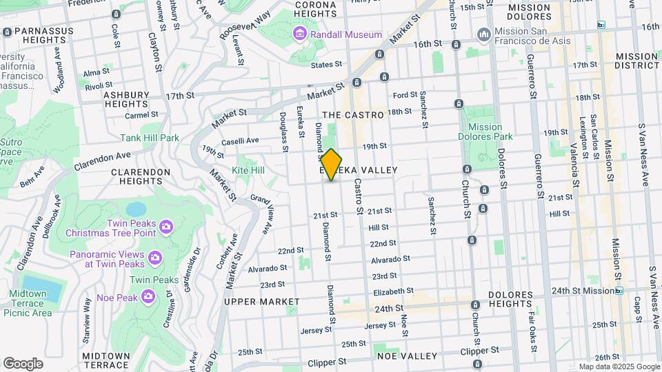 4327-4329 20th St Map and Location Details