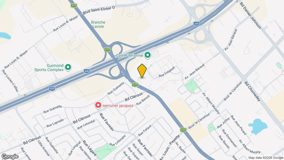 2539 Cure-Labelle Boul Map and Location Details