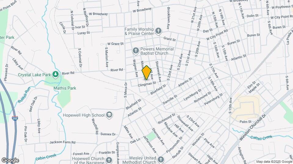 2709 Clingman St Map and Location Details