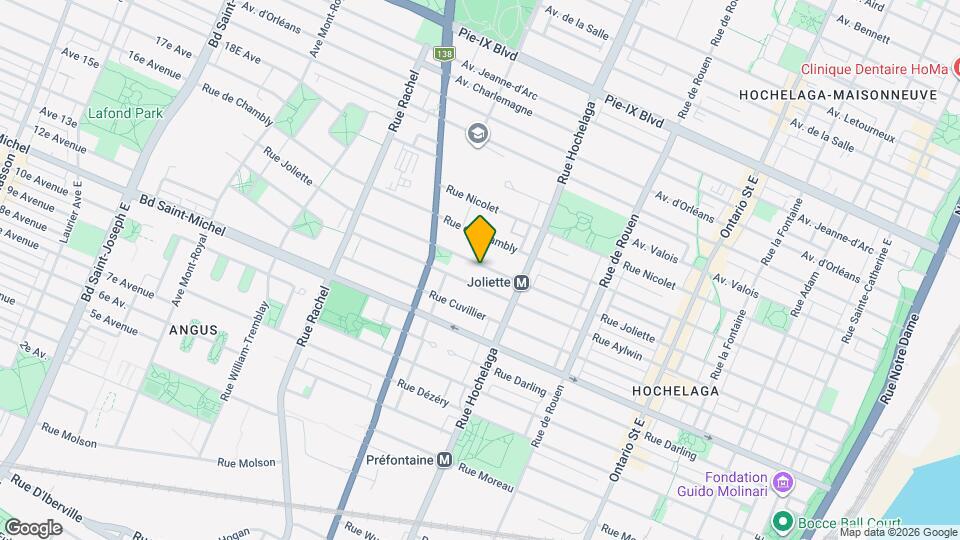 2588 Joliette Map and Location Details