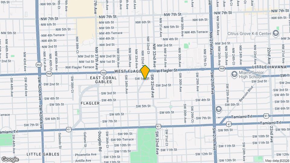 125 SW 32nd Court Rd Map and Location Details