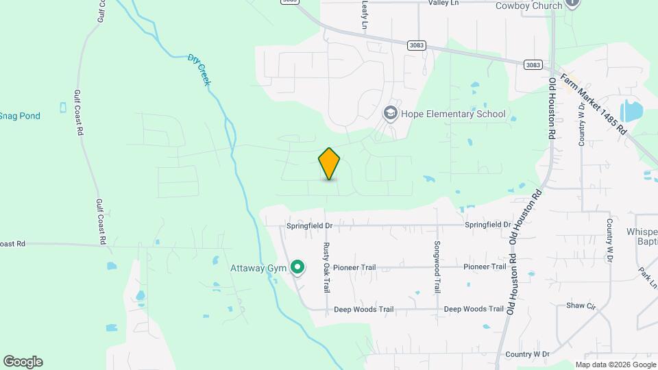 16870 Bristle Cone Wy Map and Location Details