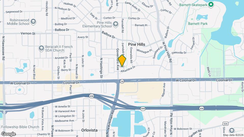 802 Ferndell Rd Mapa y Detalles de la Ubicación