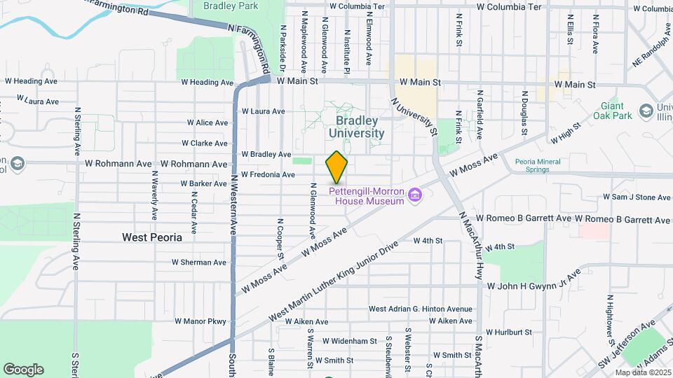 1507 W Barker Ave, Unit 1 Map and Location Details