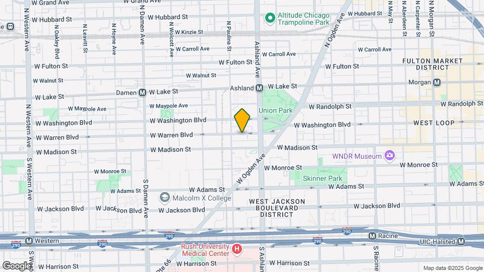1639 W Warren Blvd Map and Location Details