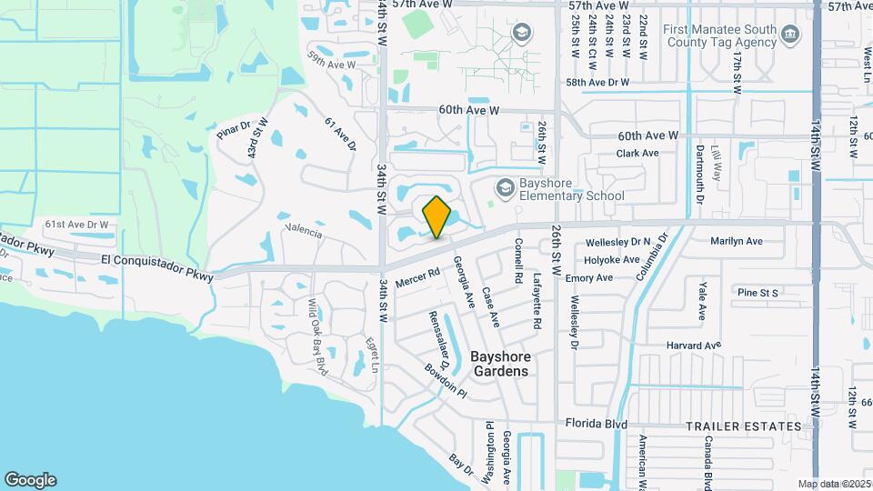 3111 Bayshore Gardens Pkwy Map and Location Details
