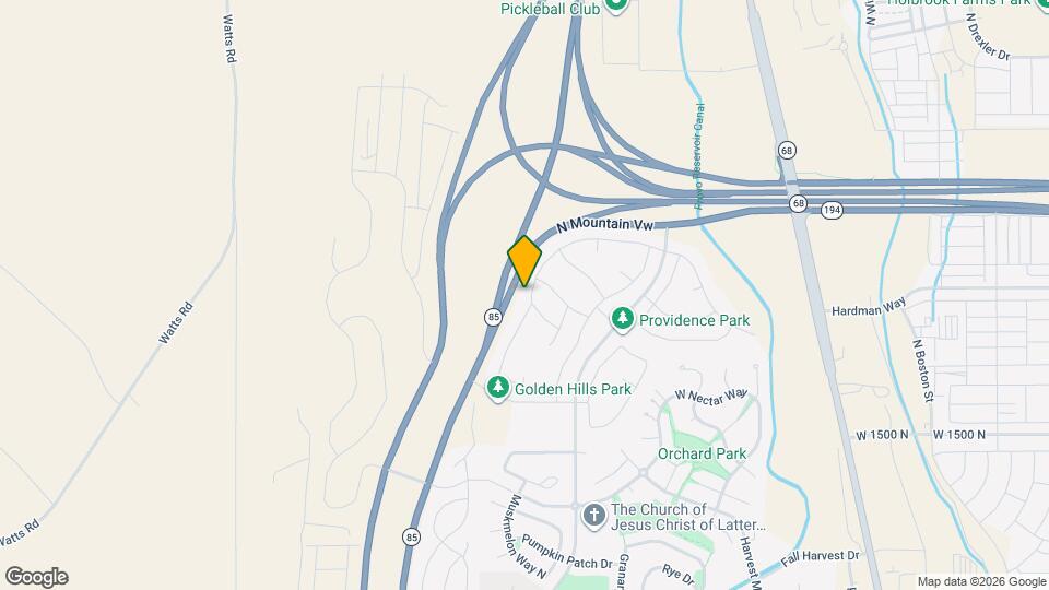 2613 N Snowberry Dr Mapa y Detalles de la Ubicación
