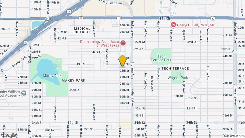 3418 26th St Map and Location Details