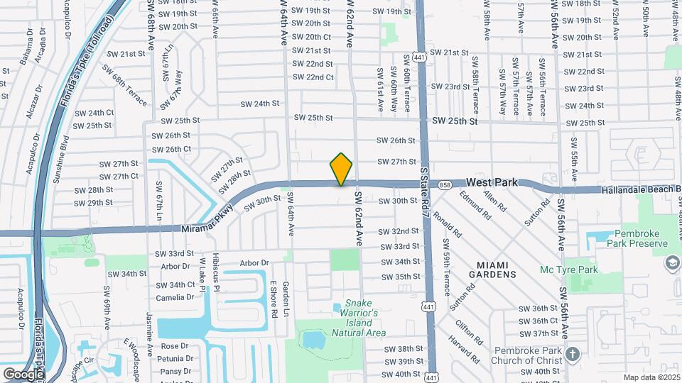 6224 Miramar Pkwy Map and Location Details