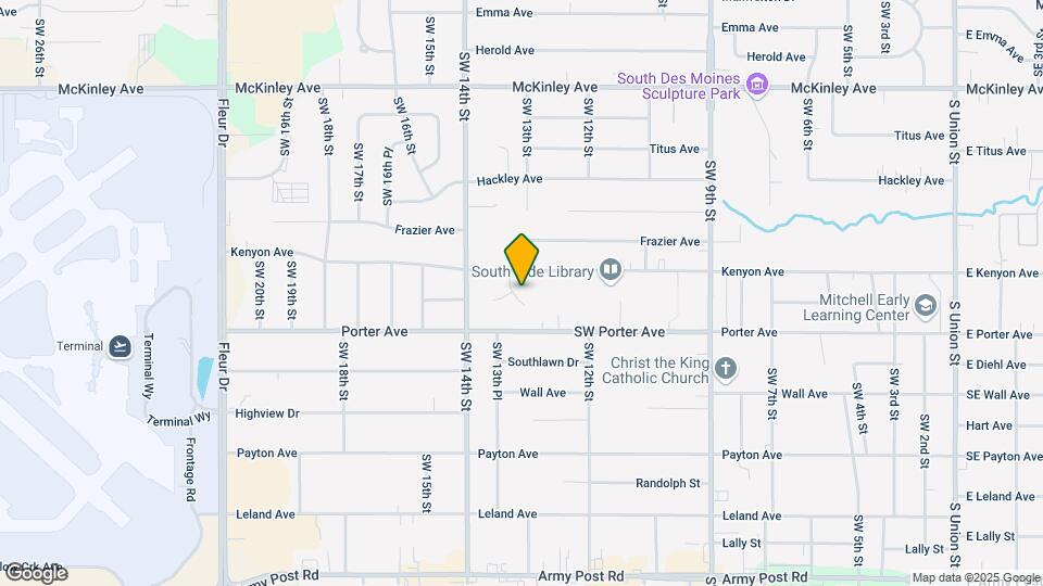 5419 SW 13th St Map and Location Details