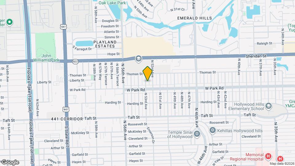 2111 N 53rd Ave Map and Location Details