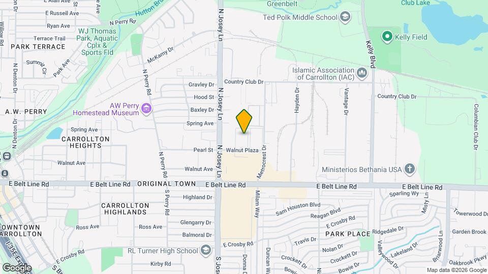 Arise Carrollton Map and Location Details