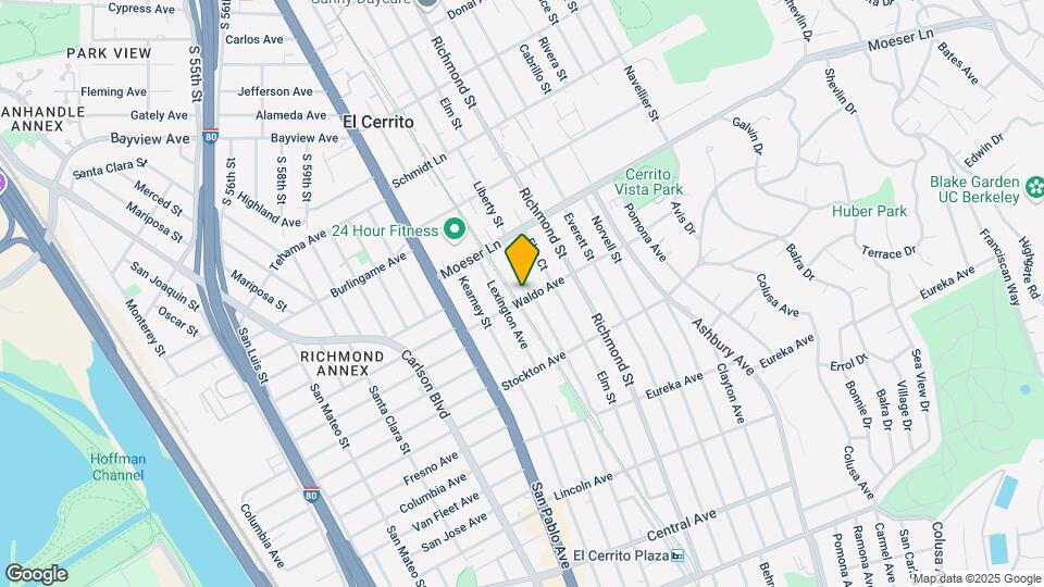 905 Liberty St Mapa y Detalles de la Ubicación