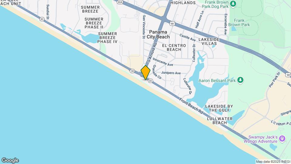 17135 Front Beach Rd Map and Location Details