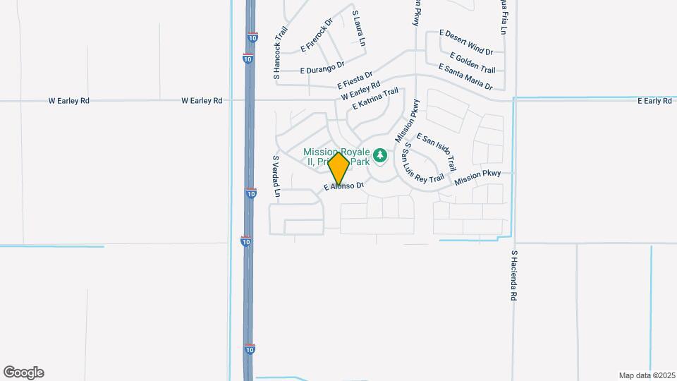 2449 E Alonso Dr Map and Location Details