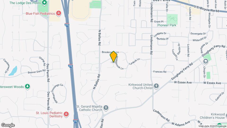 1933 Meadowtree Ln Map and Location Details