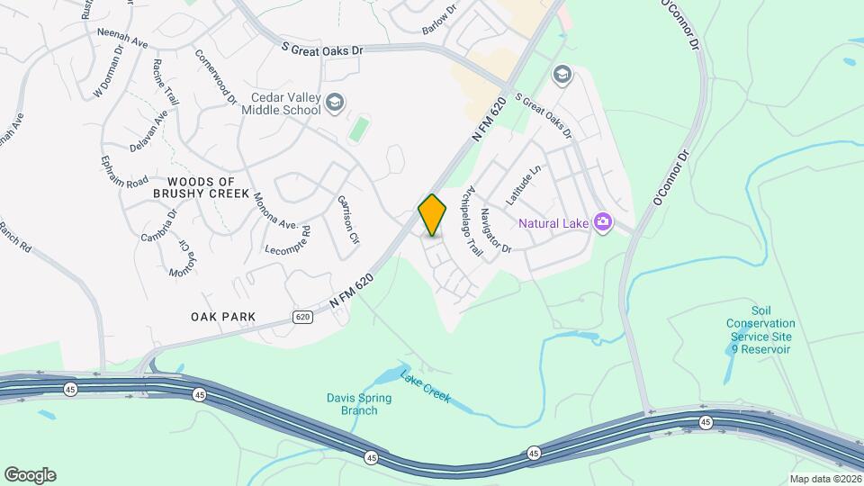 309 Jeffrey David Ln W Map and Location Details