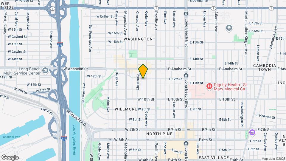 316 W 12th St Map and Location Details