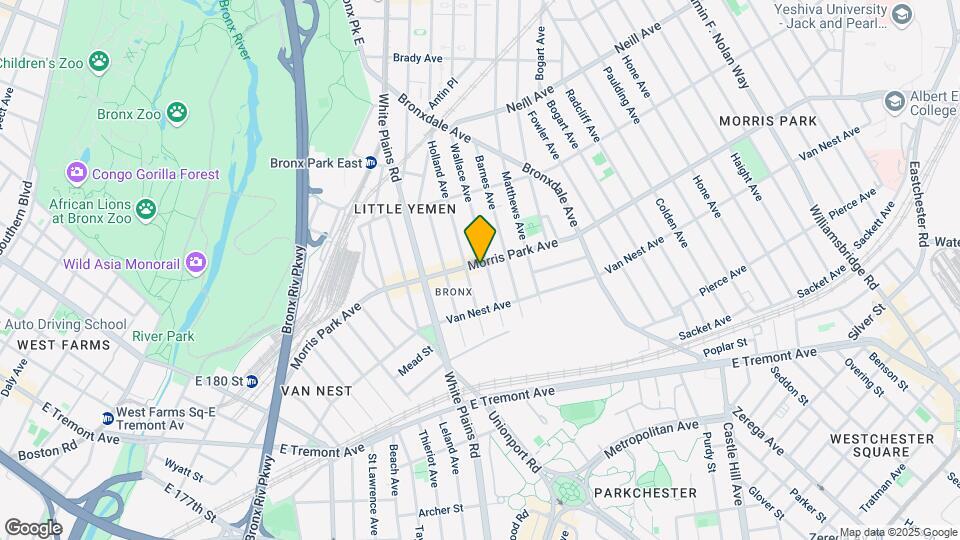762-764 Morris Park Mapa y Detalles de la Ubicación