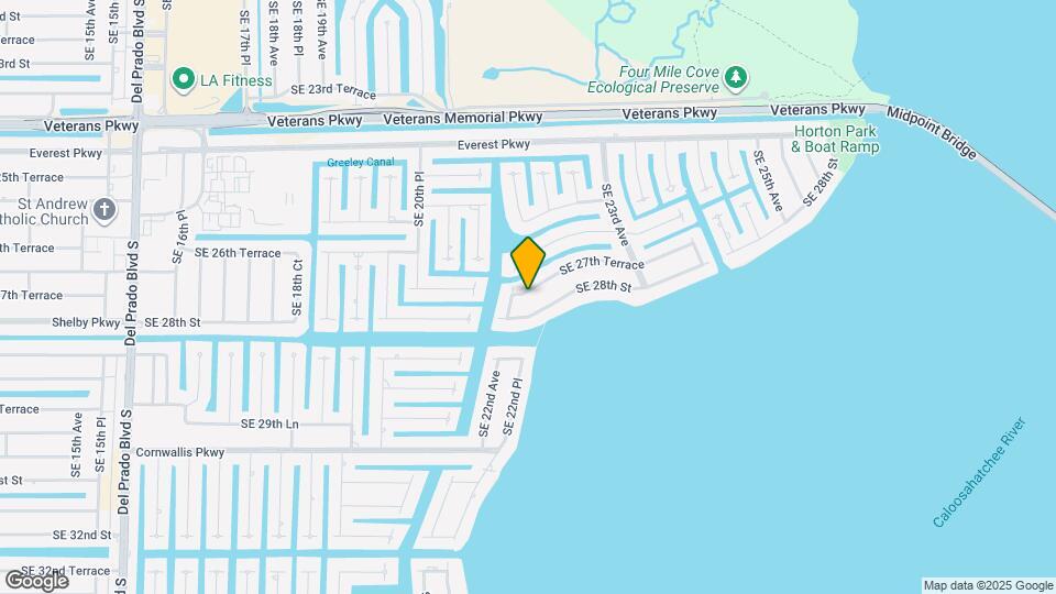 2210 SE 27th Terrace Map and Location Details