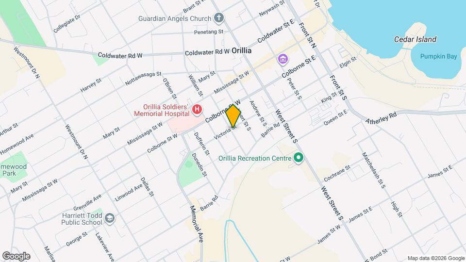 88 Wyandotte St, Unit Main Map and Location Details