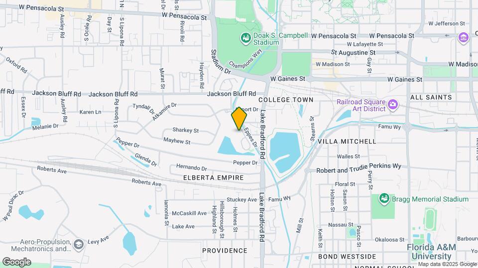 1319 Airport Dr Map and Location Details