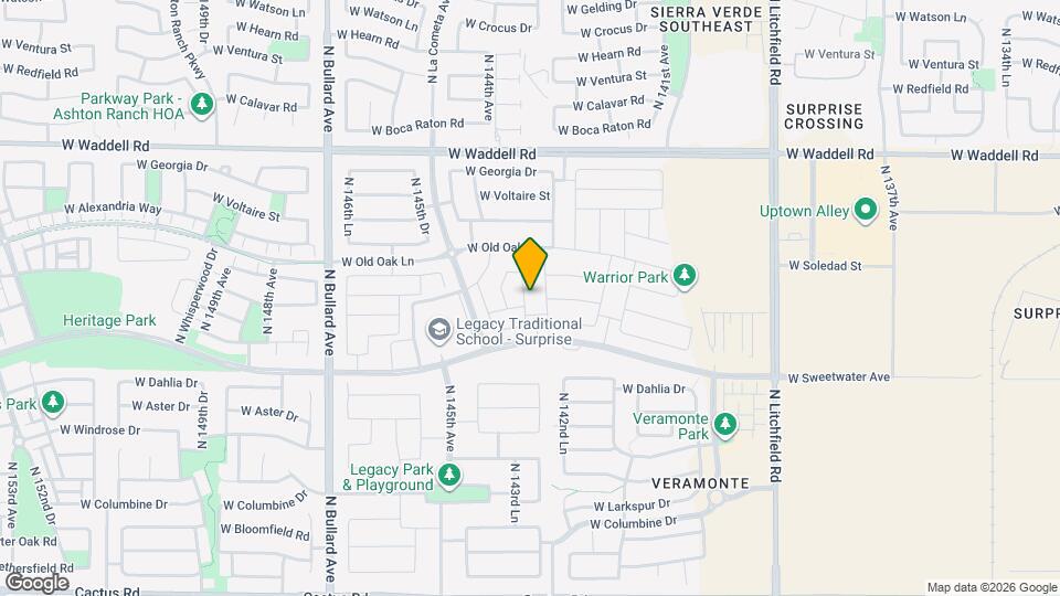 13273 N 143rd Dr Map and Location Details