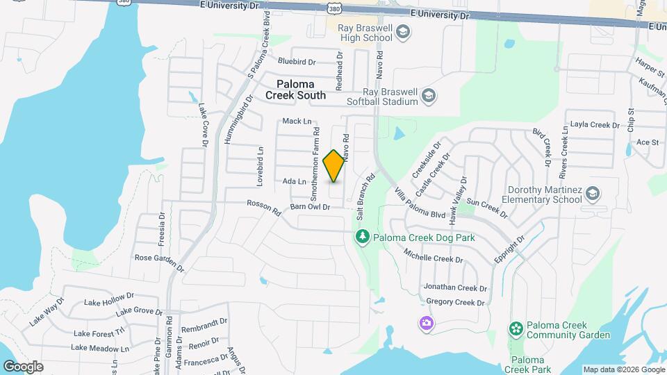 905 Sedona St Map and Location Details