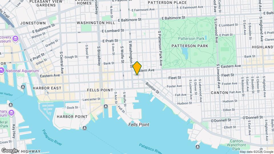 2016 Fleet St Mapa y Detalles de la Ubicación