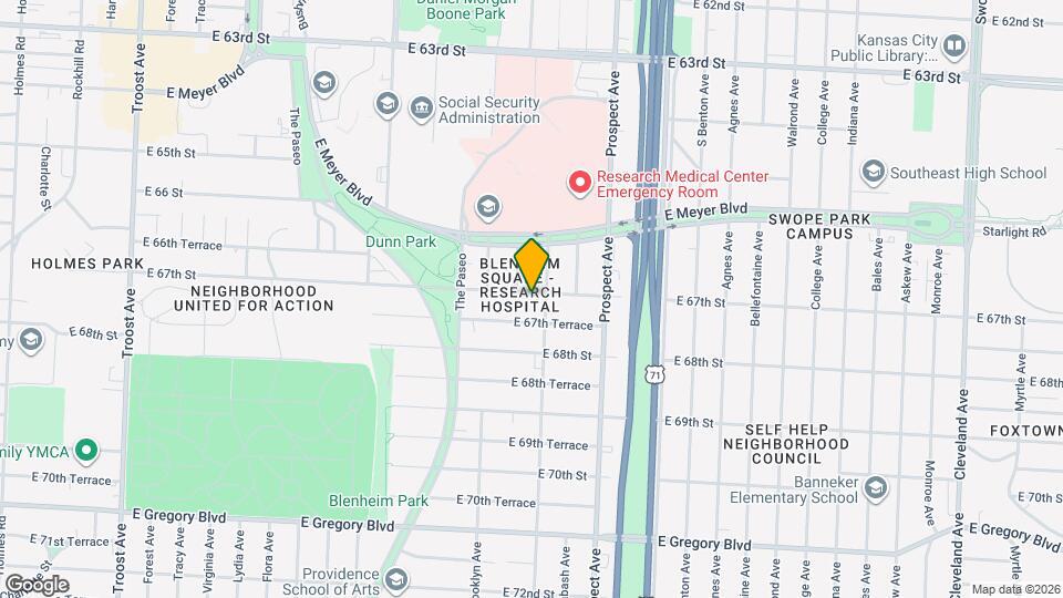 2237 E 67th St Map and Location Details