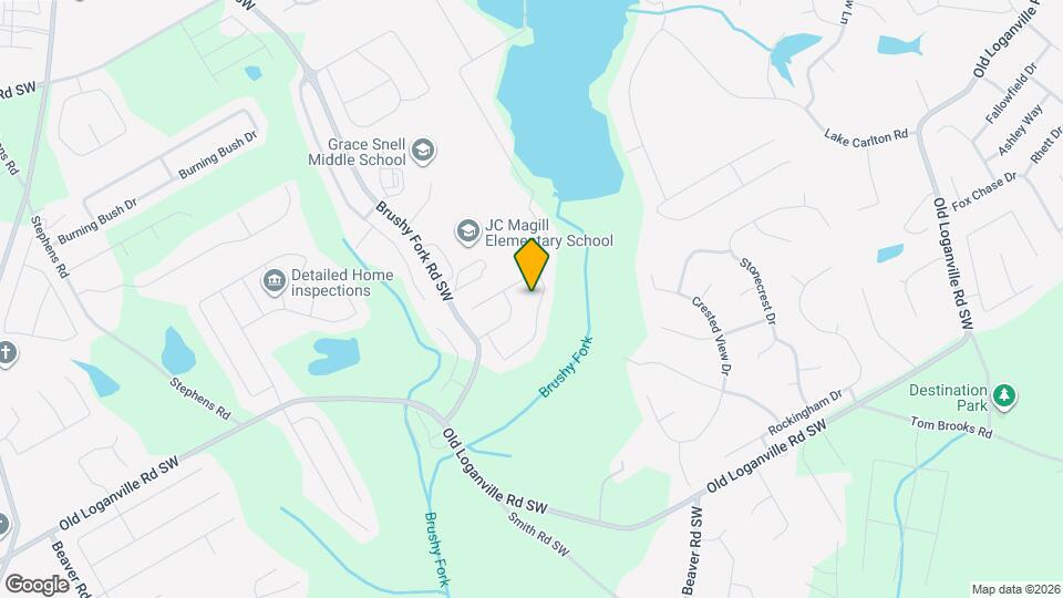 3965 Brushymill Ct Map and Location Details