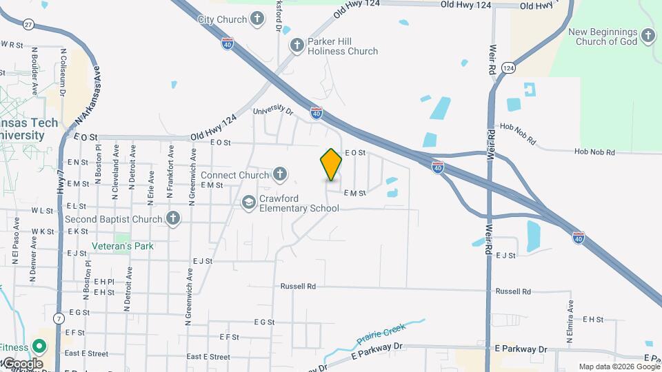 1204 University Dr, Unit Unit B Mapa y Detalles de la Ubicación