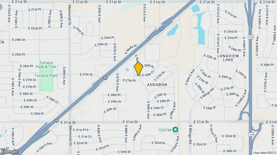 2656 S 90th E Ave Map and Location Details